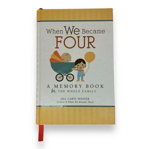 When We Became Four by Jill Weiner (2018, Hardcover) Journal Lifestyle